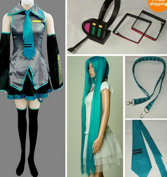 (cms_48) Kit Cosplay Hatsune Miku- Vocaloid